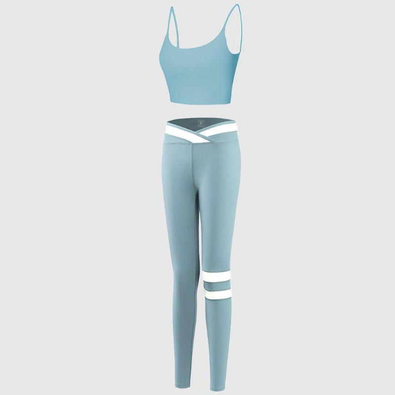 leggings and sport bra set E