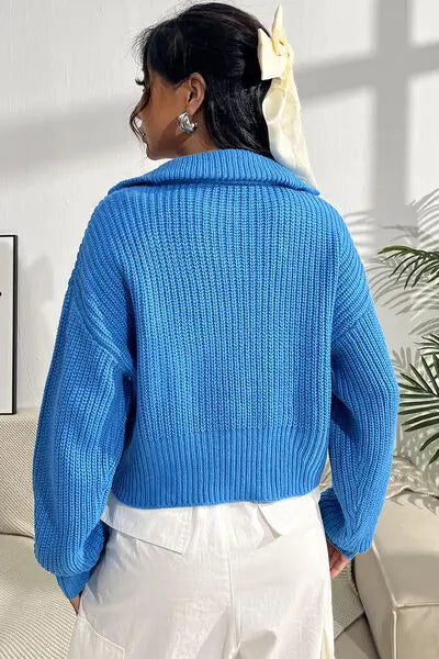 half zip sweater women's