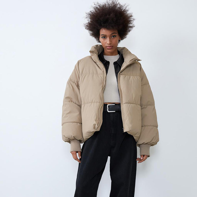 puffer jacket Khaki