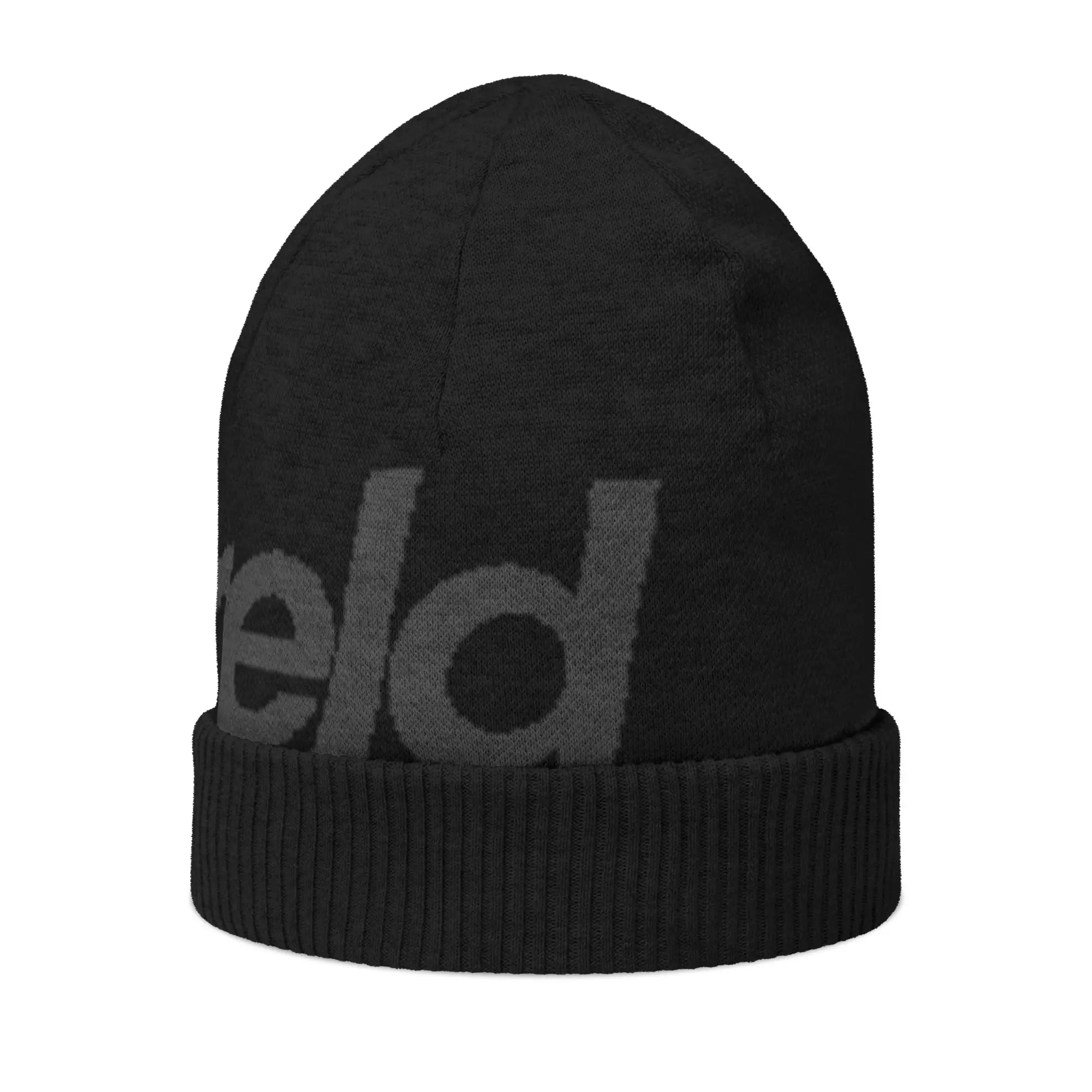 Women's Oversizeg Logo Knit Beanie