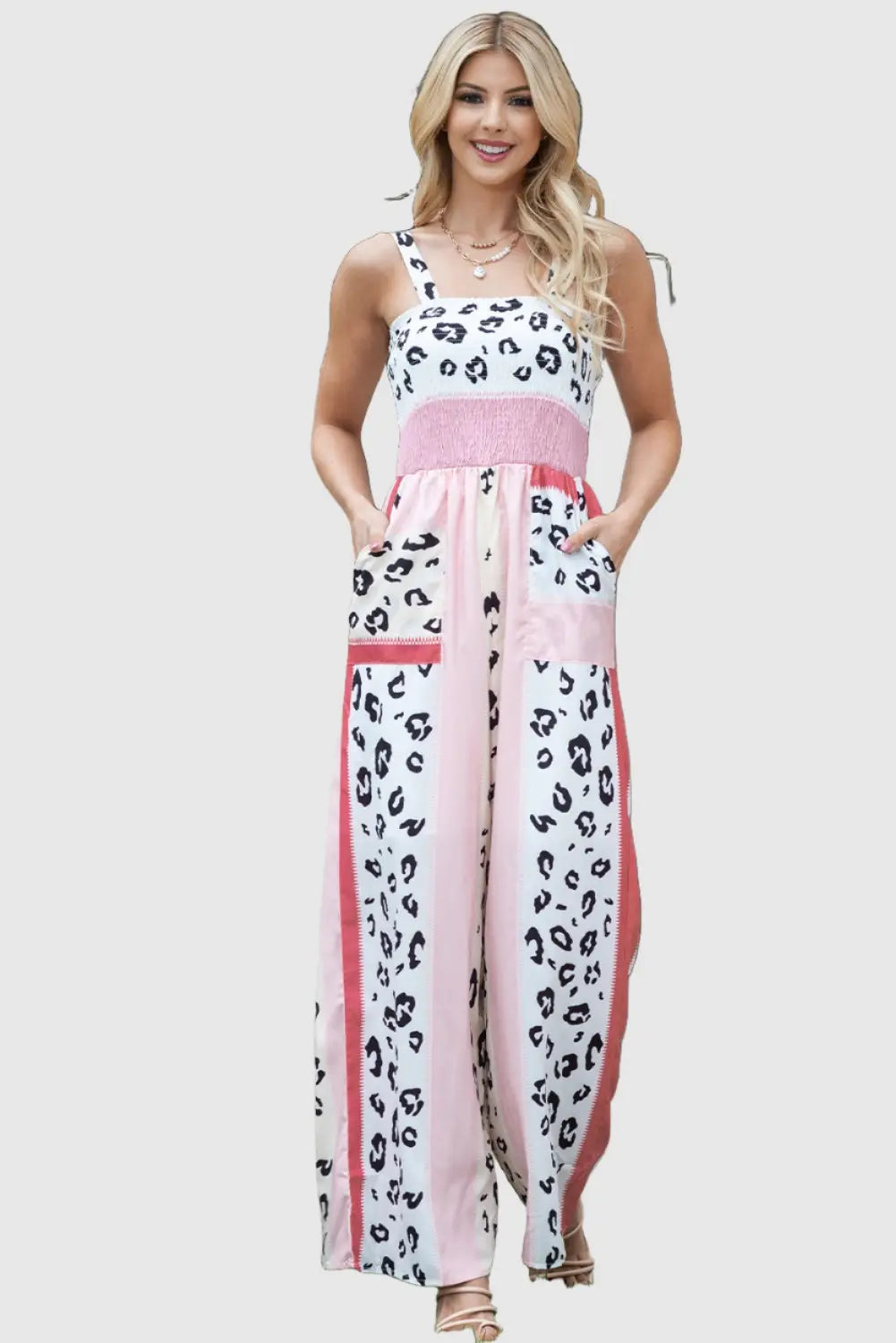 women's wide leg jumpsuit
