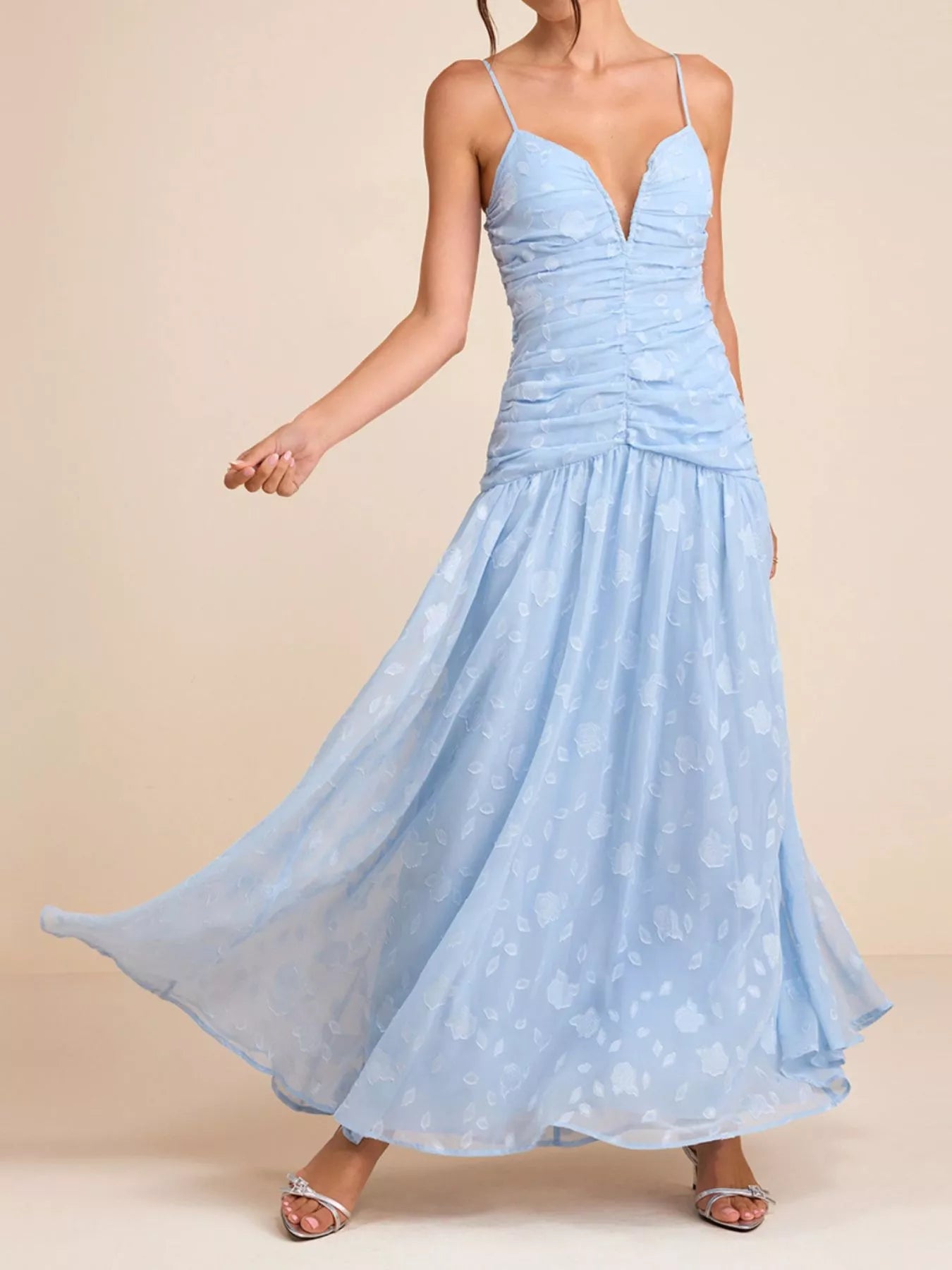 Ruched Maxi Dress