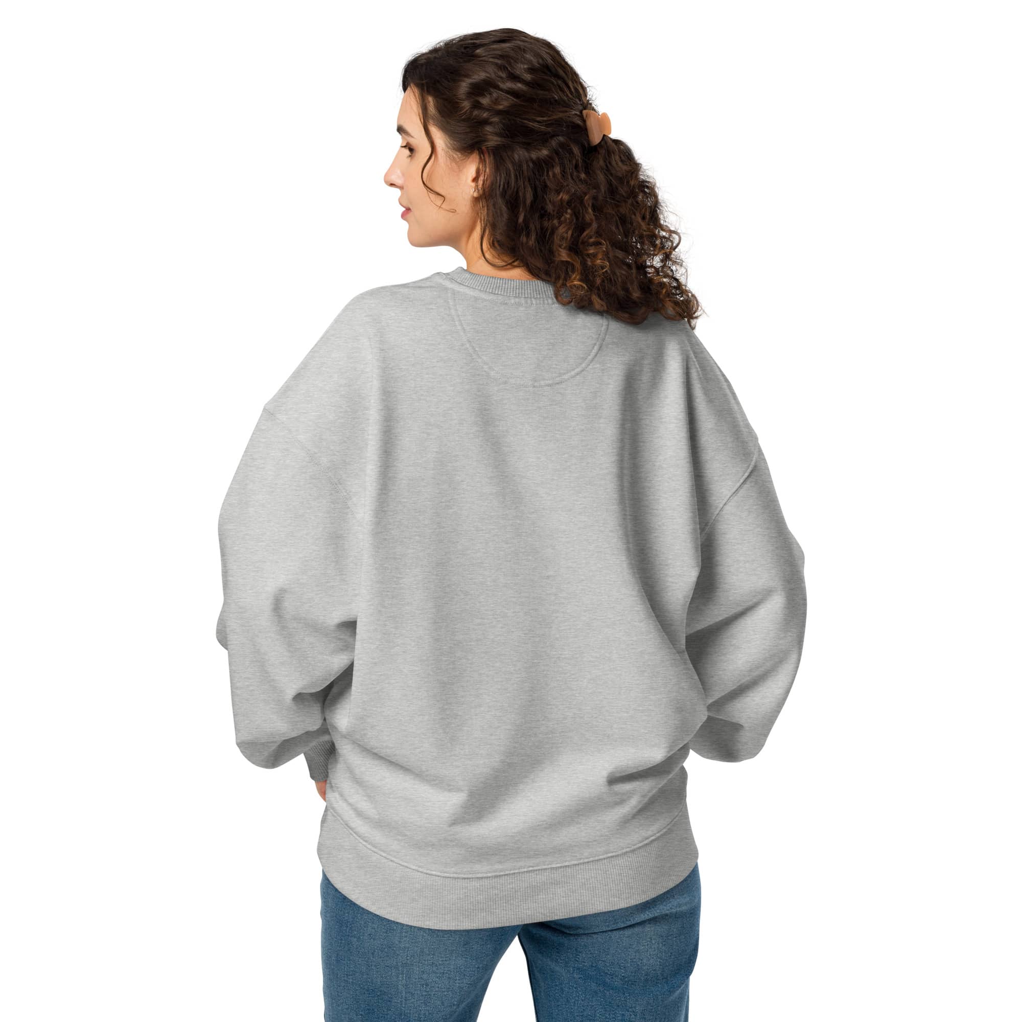 Womens Oversized Crewneck Sweatshirt