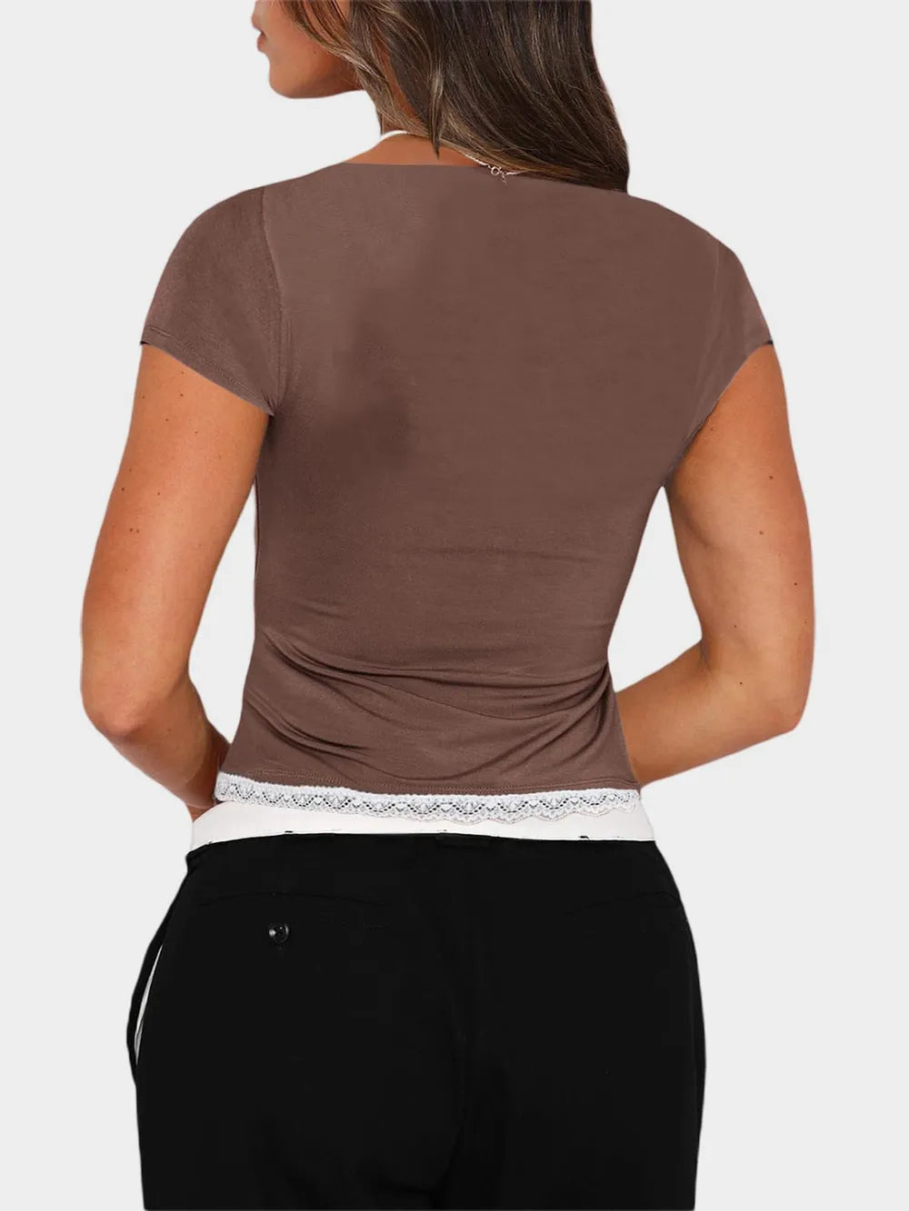 sweetheart neck t shirt