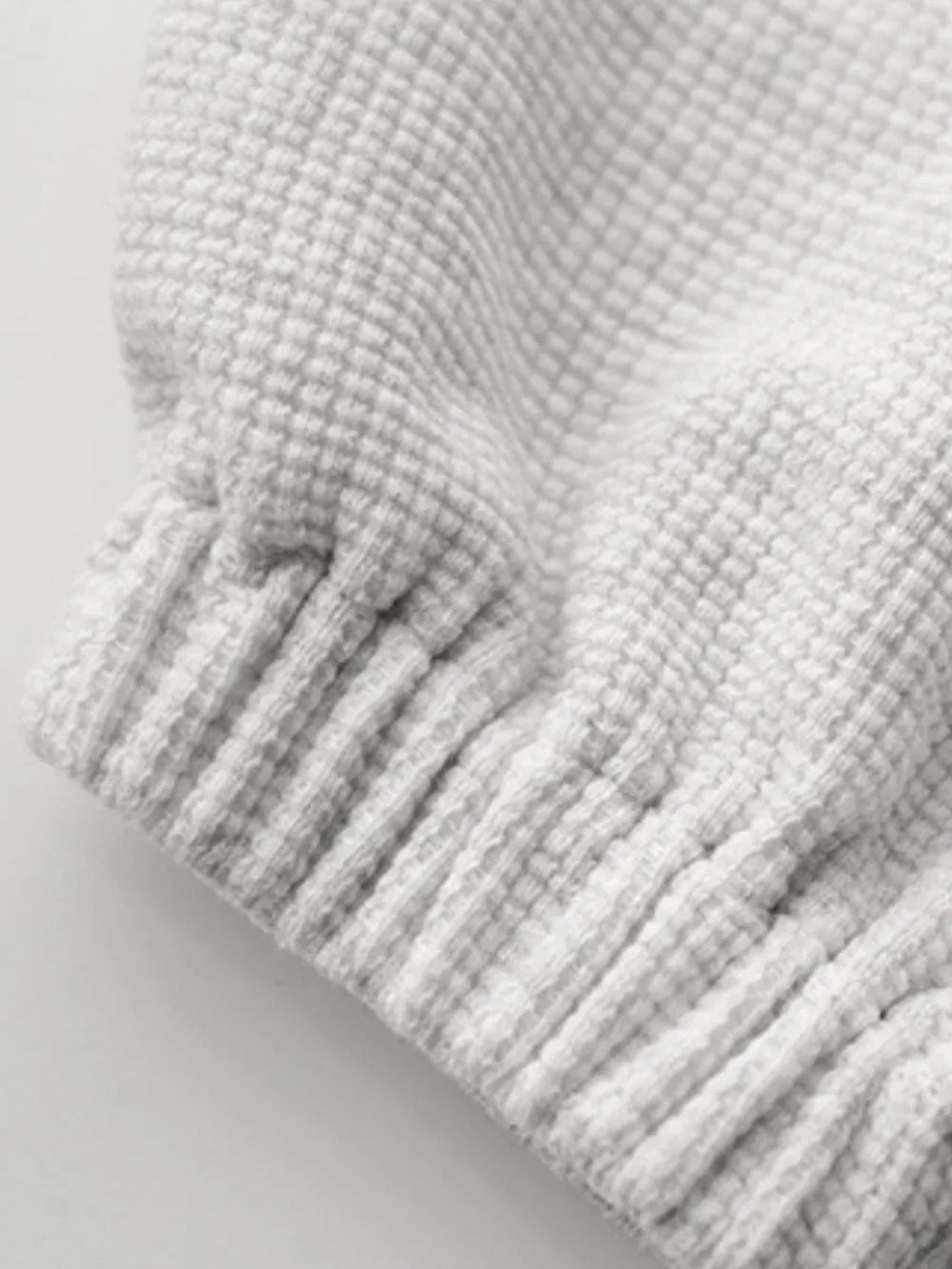 waffle knit sweater women's