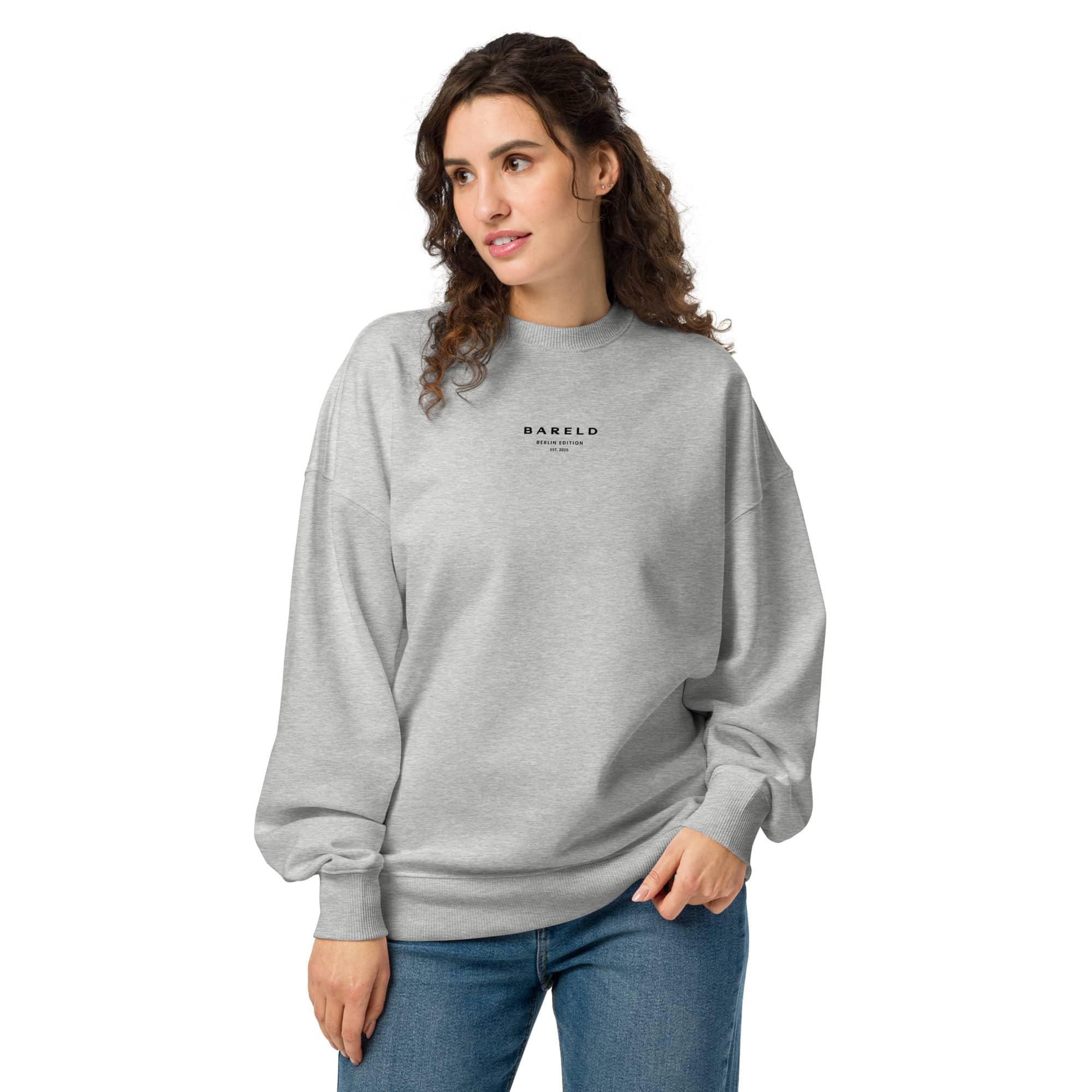 Organic Oversized Womens Sweatshirt