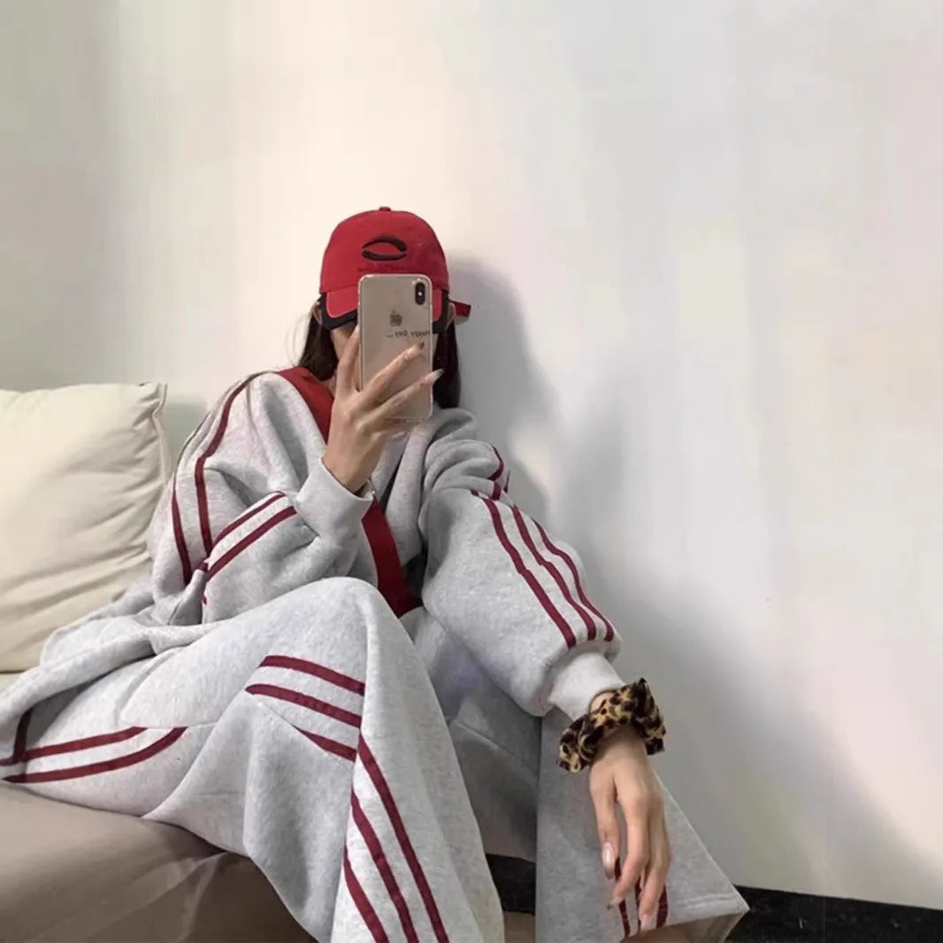 2 Piece Tracksuit Women's Set