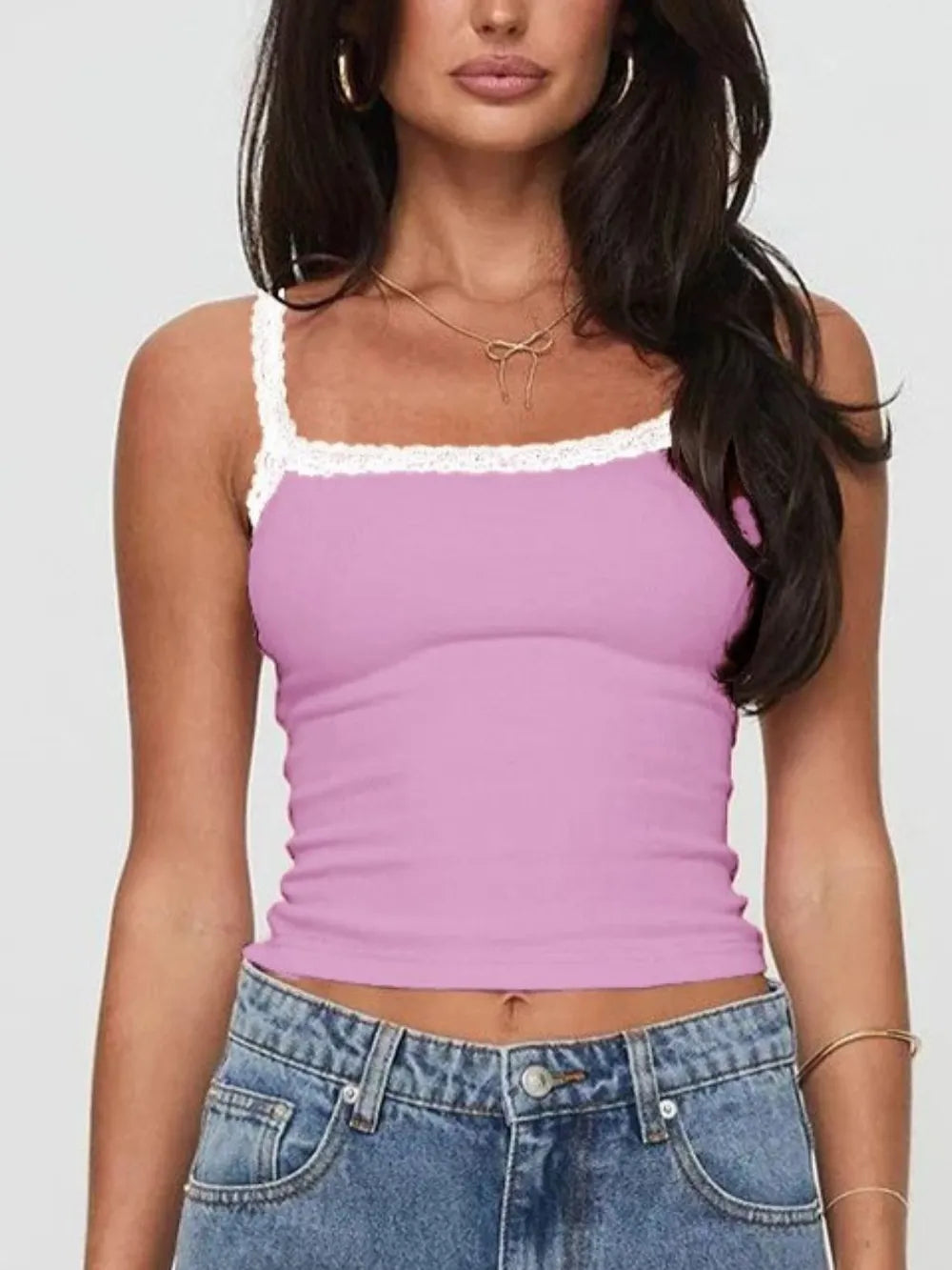 Cropped Cami Tank Top