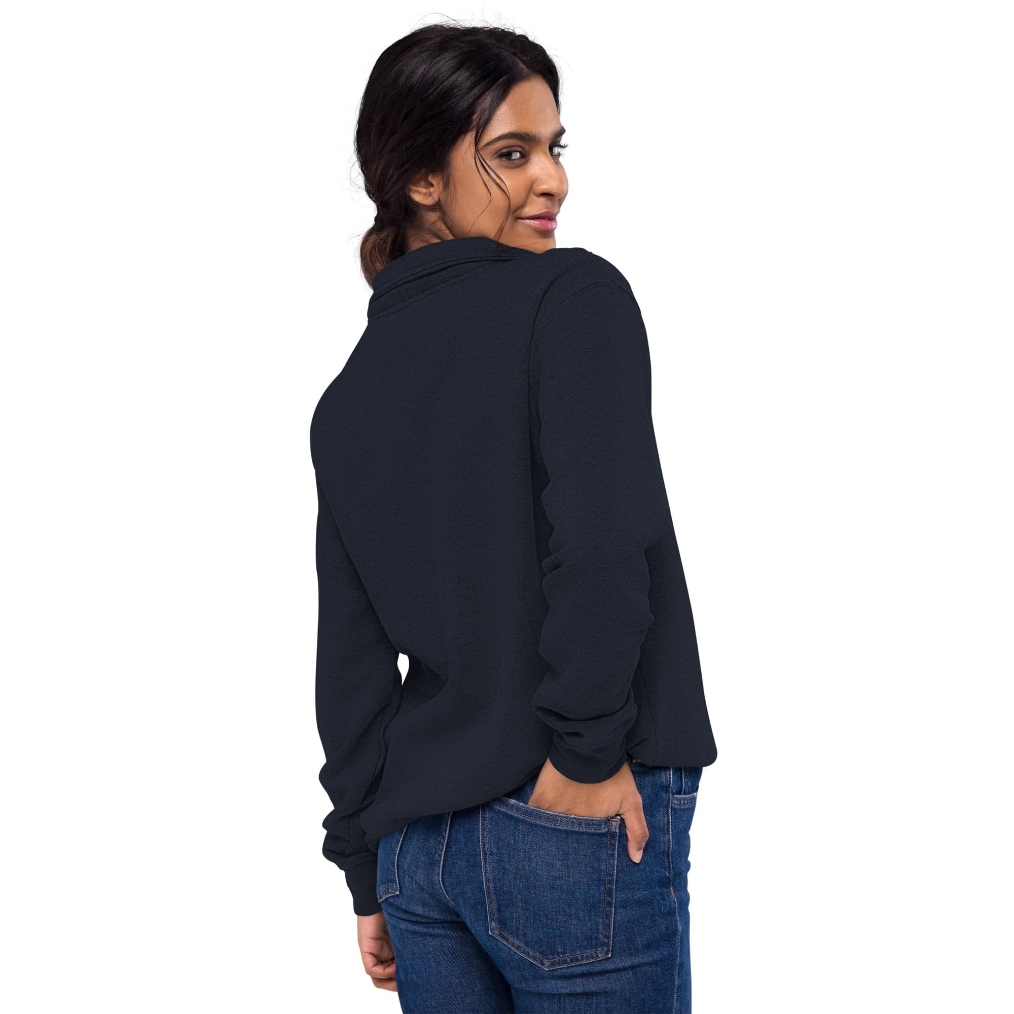 Quarter Zip Fleece Pullover Women's