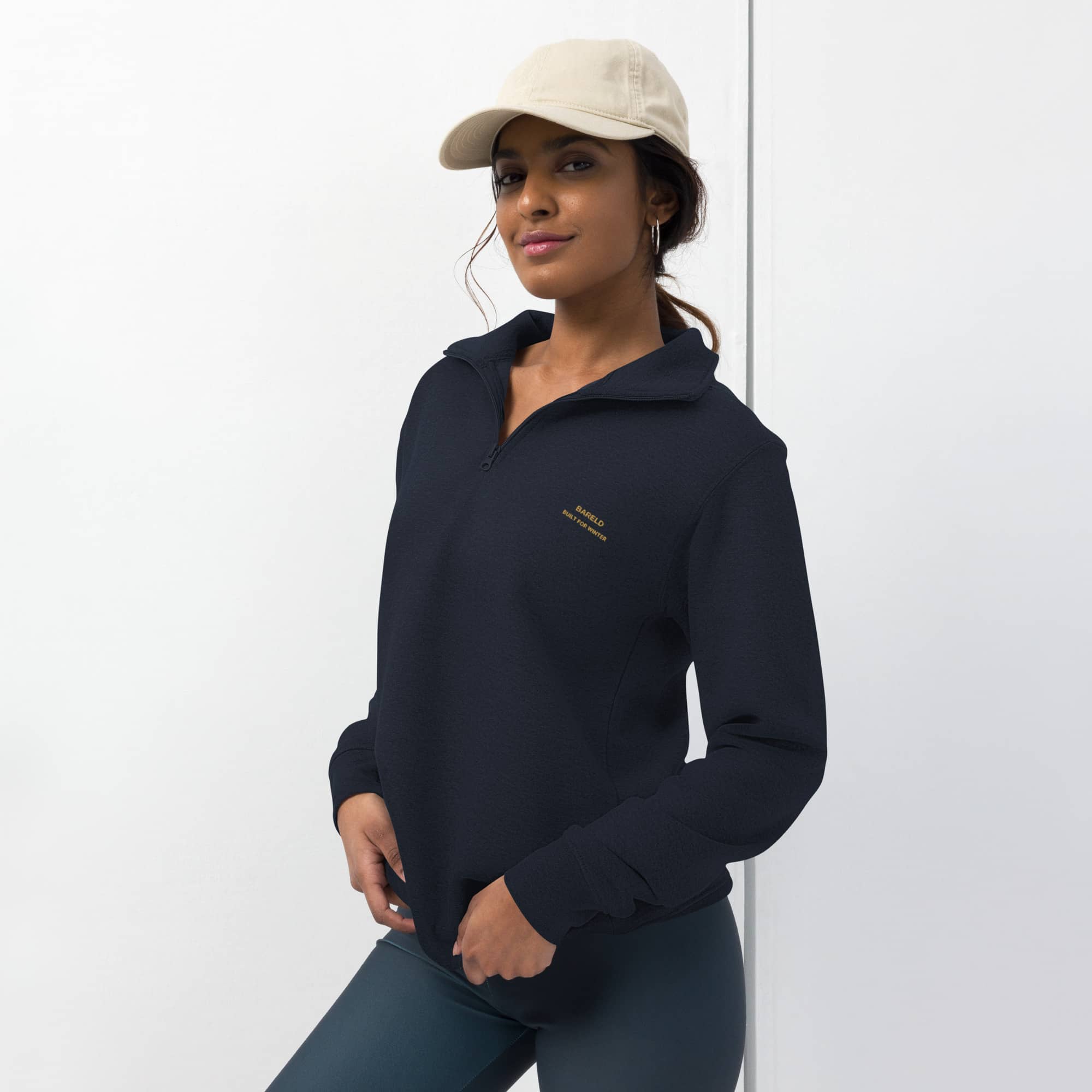 Quarter Zip Fleece Pullover Women's