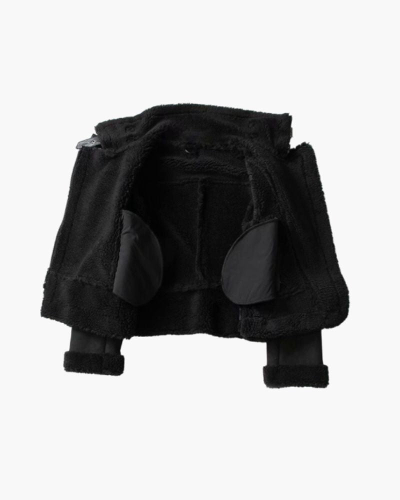 Women's Suede Shearling Jacket