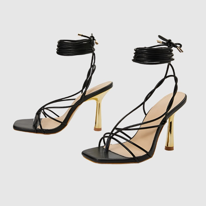Heeled Gladiator Sandals
