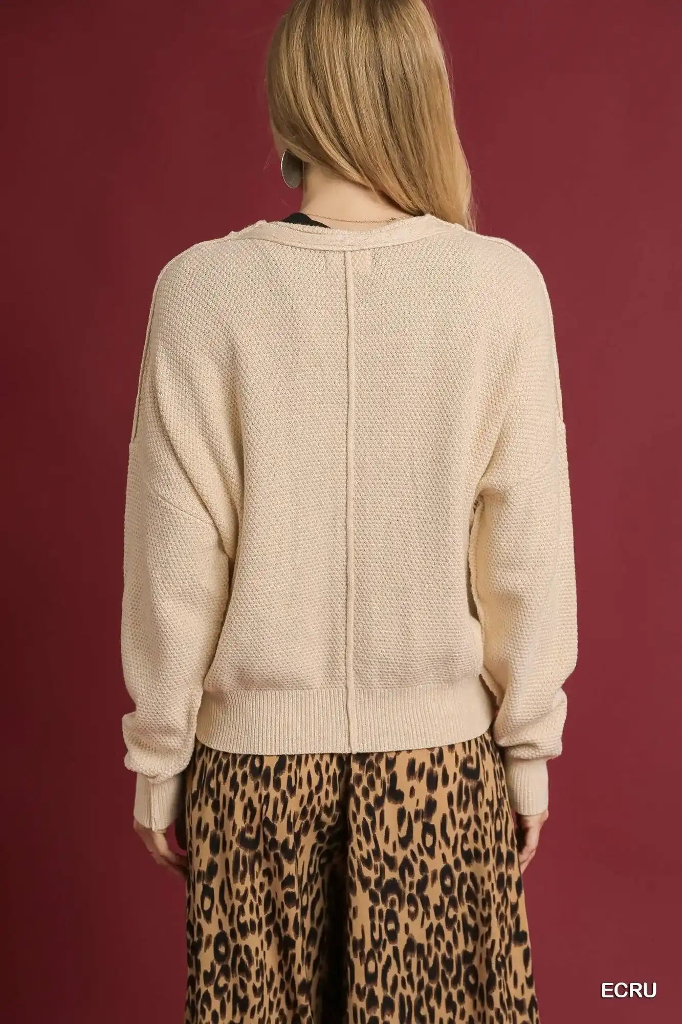 Women's Chunky Cable Knit Cardigan 
