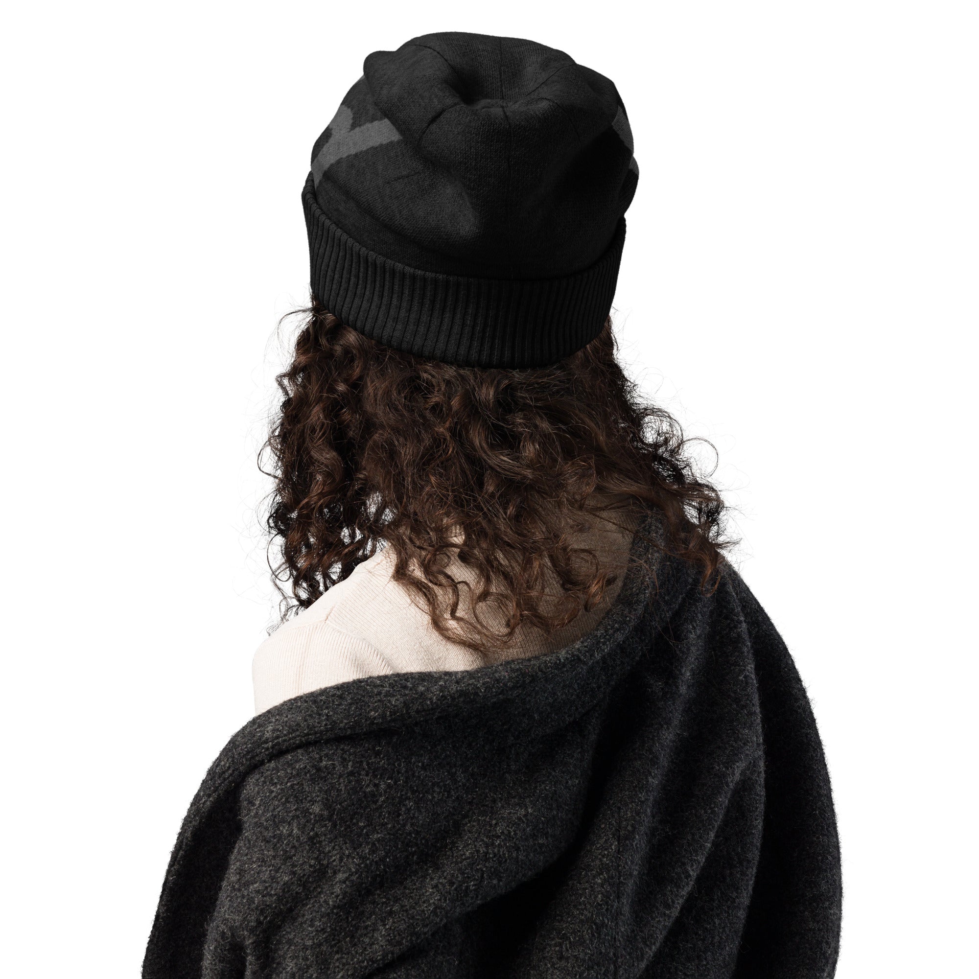 Women's Oversizeg Logo Knit Beanie