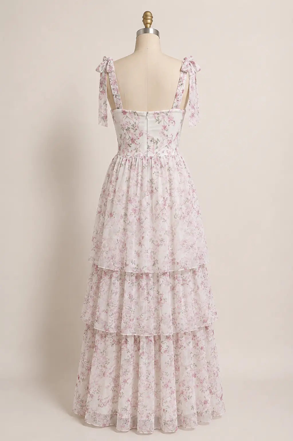 Floral Tiered Maxi Dress