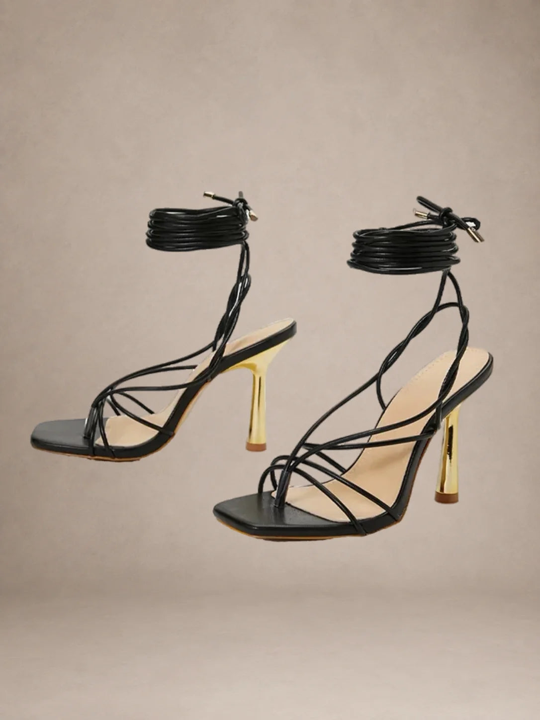 Heeled Gladiator Sandals