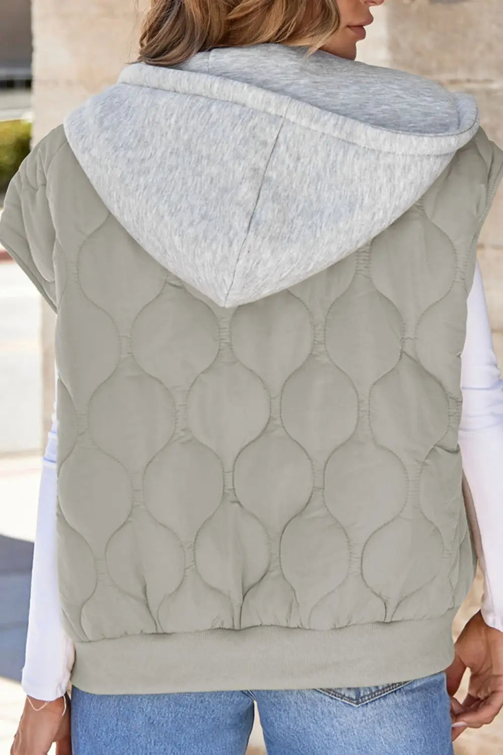 Women's Vest With Hood