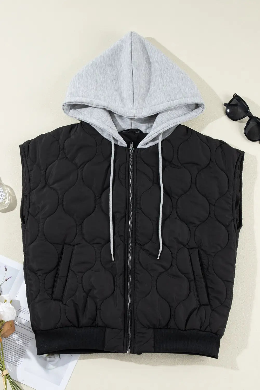 Women's Vest With Hood