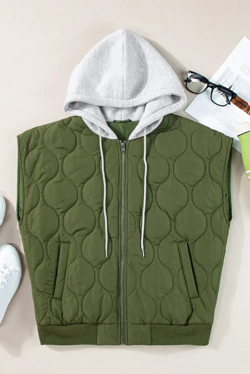 Women's Vest With Hood