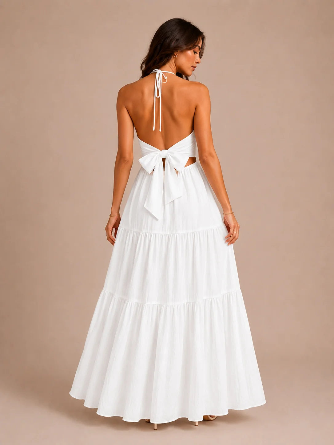 Summer Backless Dress
