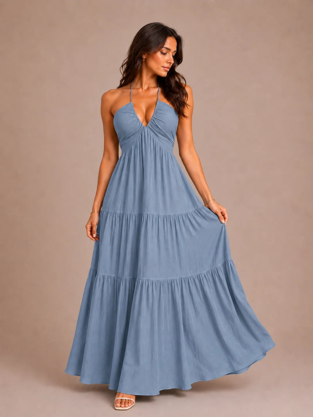 Summer Backless Dress