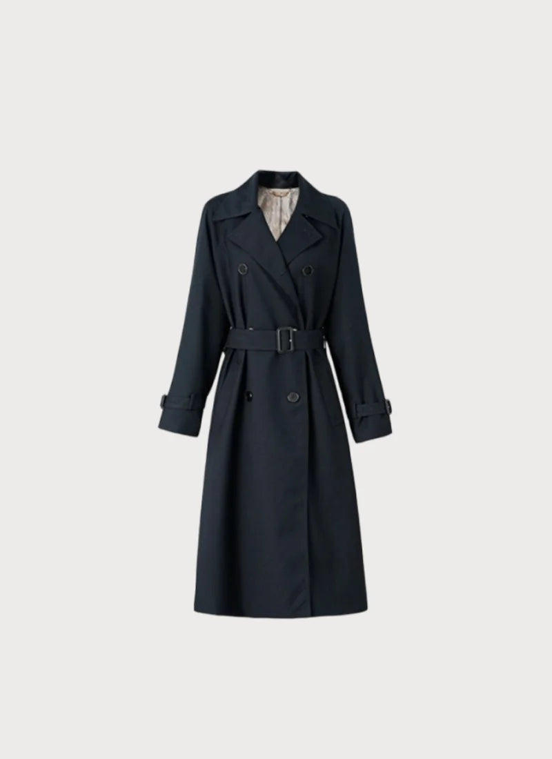 Womens Belted Trench Coat