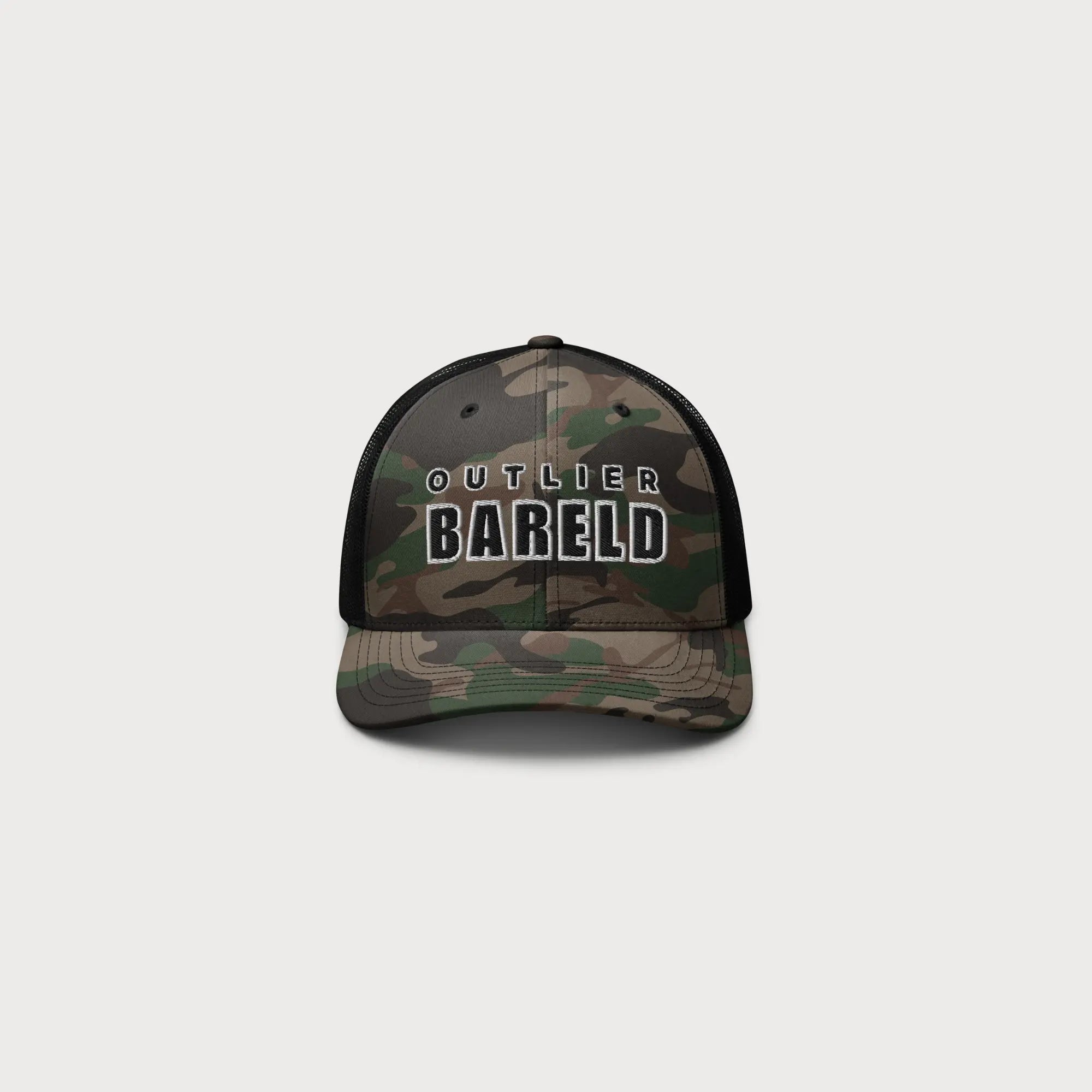 Mens Camo Trucker Hat