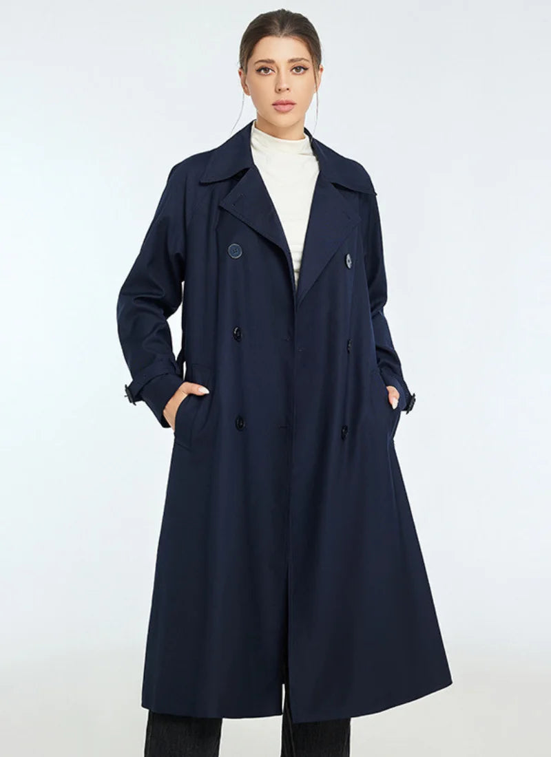 Womens Belted Trench Coat