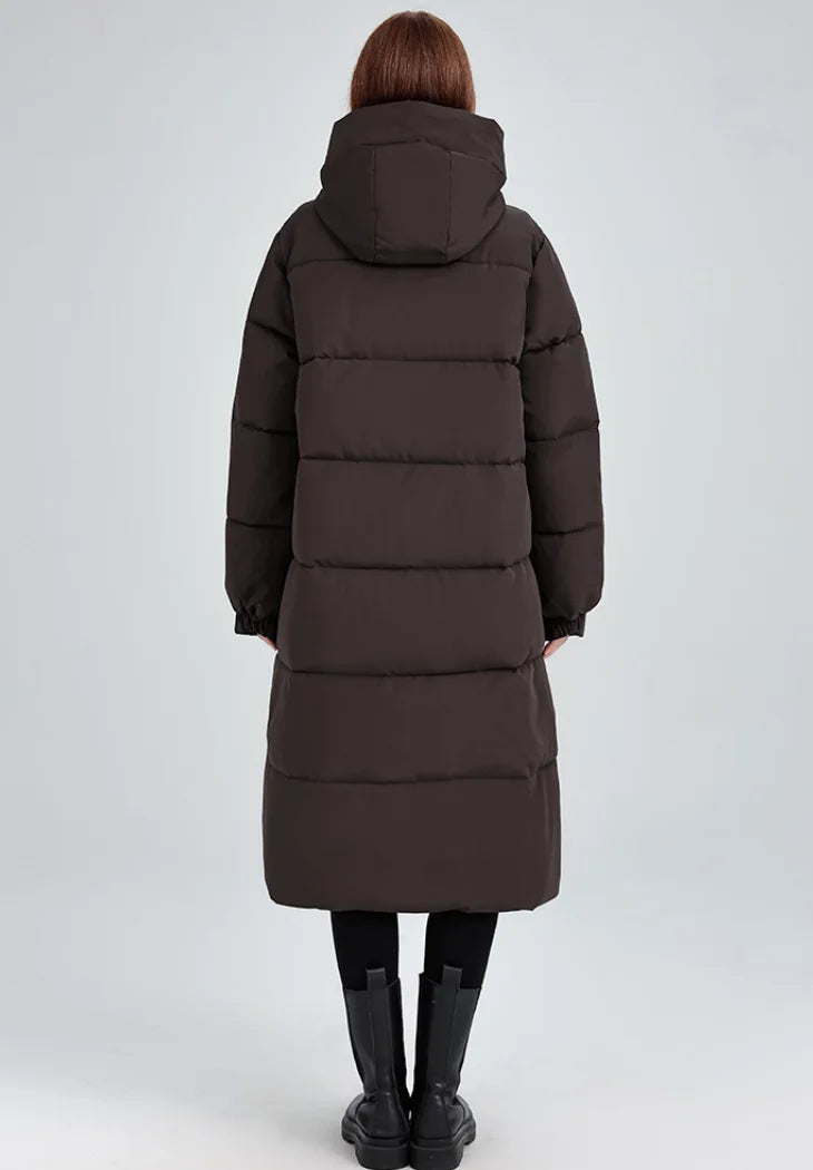 Womens Longline Padded Coat