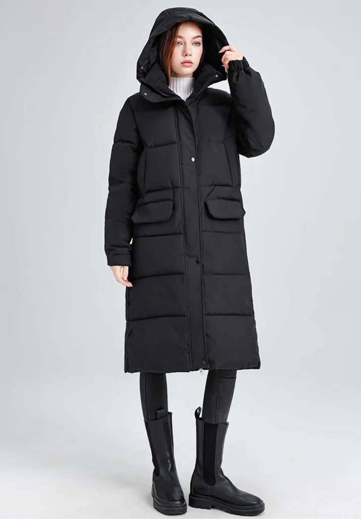 Womens Longline Padded Coat