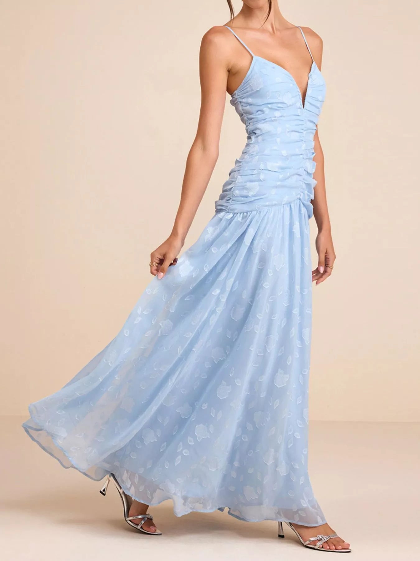 Ruched Maxi Dress