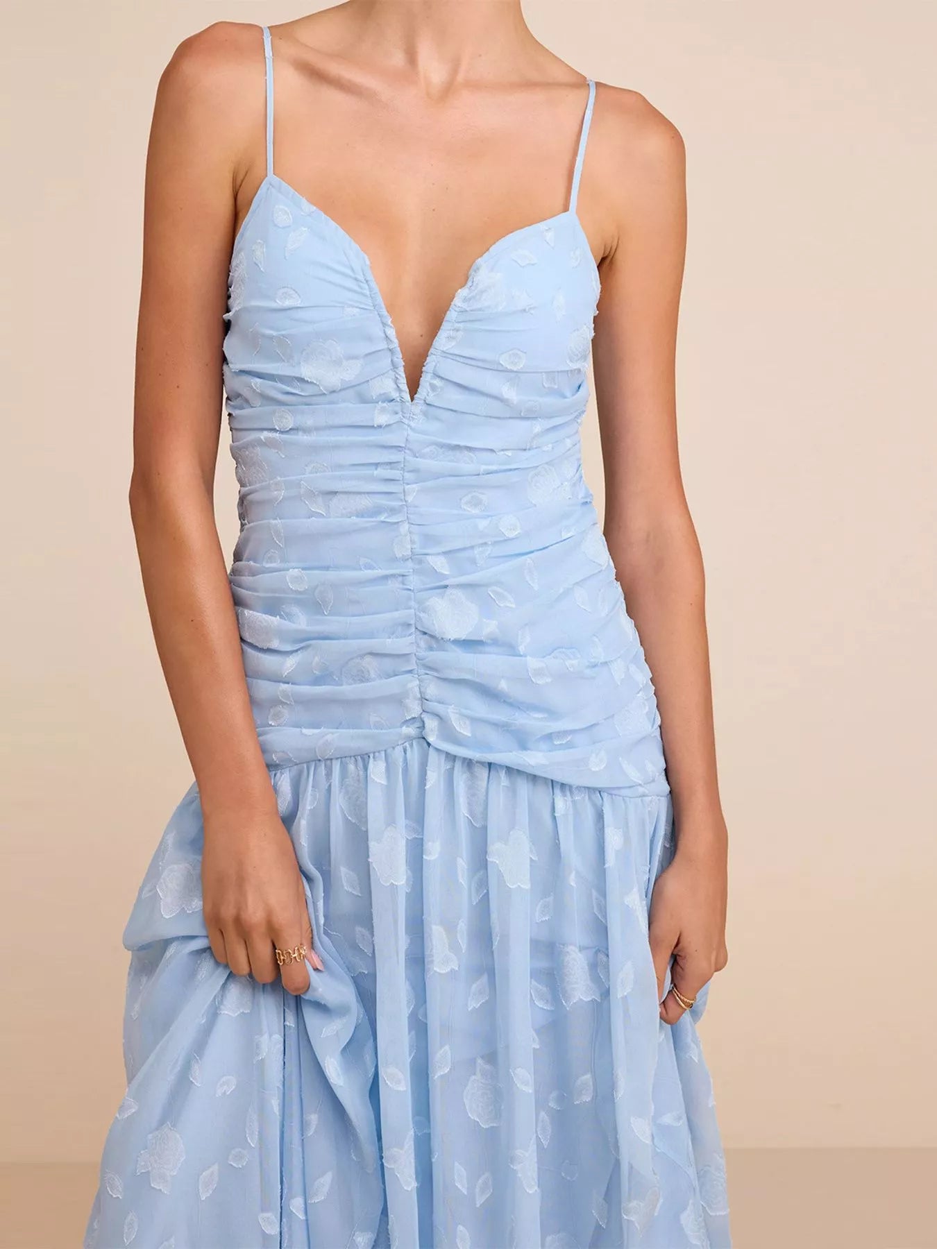 Ruched Maxi Dress