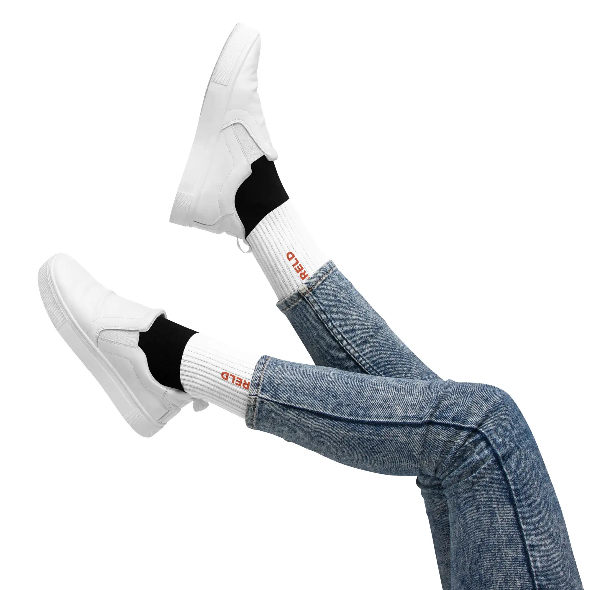 Women's Ribbed Crew Socks