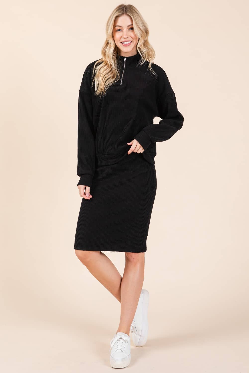 quarter zip sweatshirt