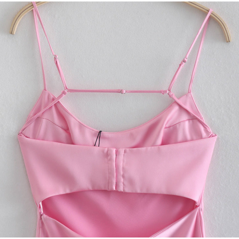 Light Pink Spaghetti Strap Dress