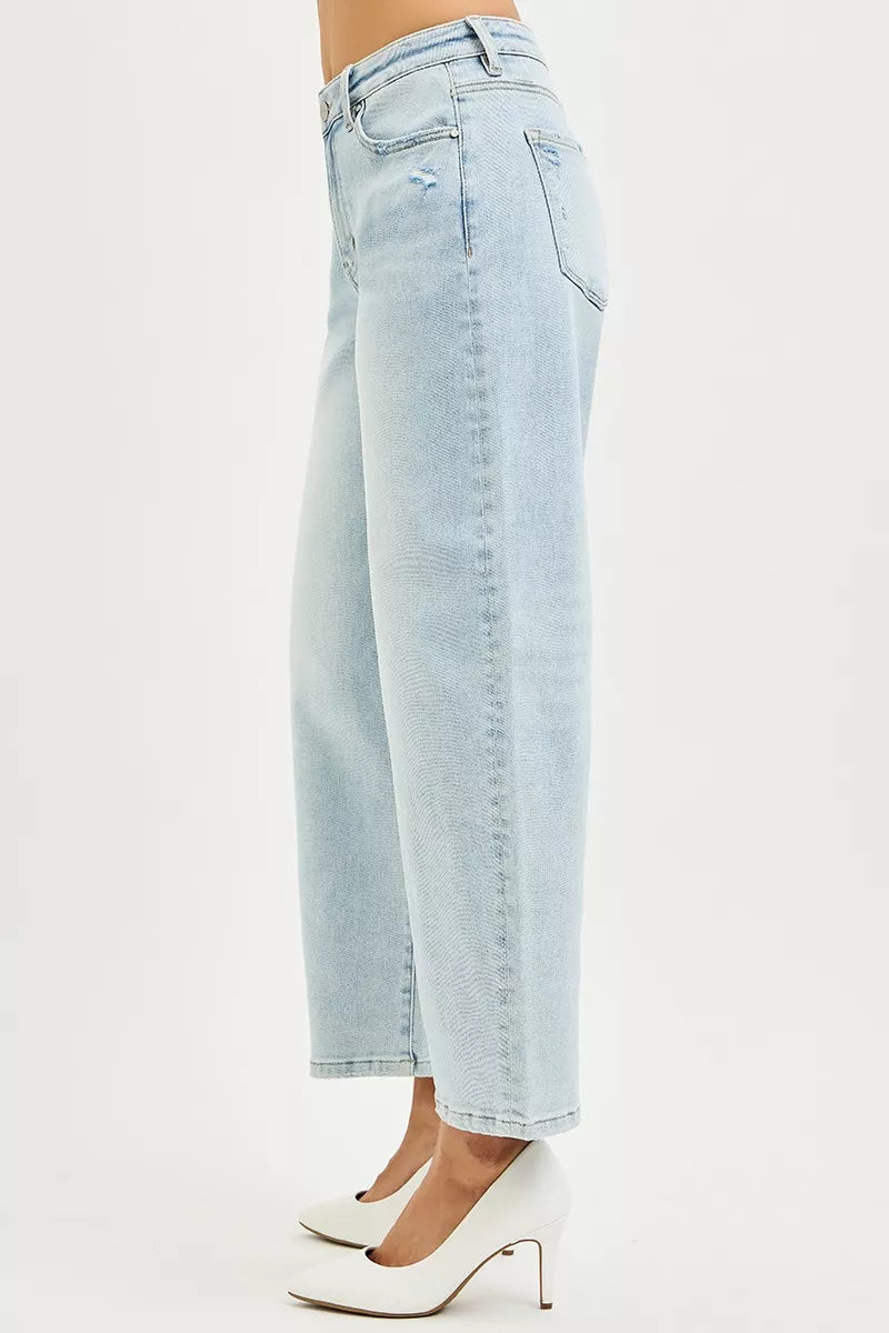 Women's Barrel Crop Jeans