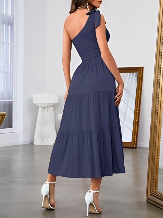 One Shoulder Summer Dress