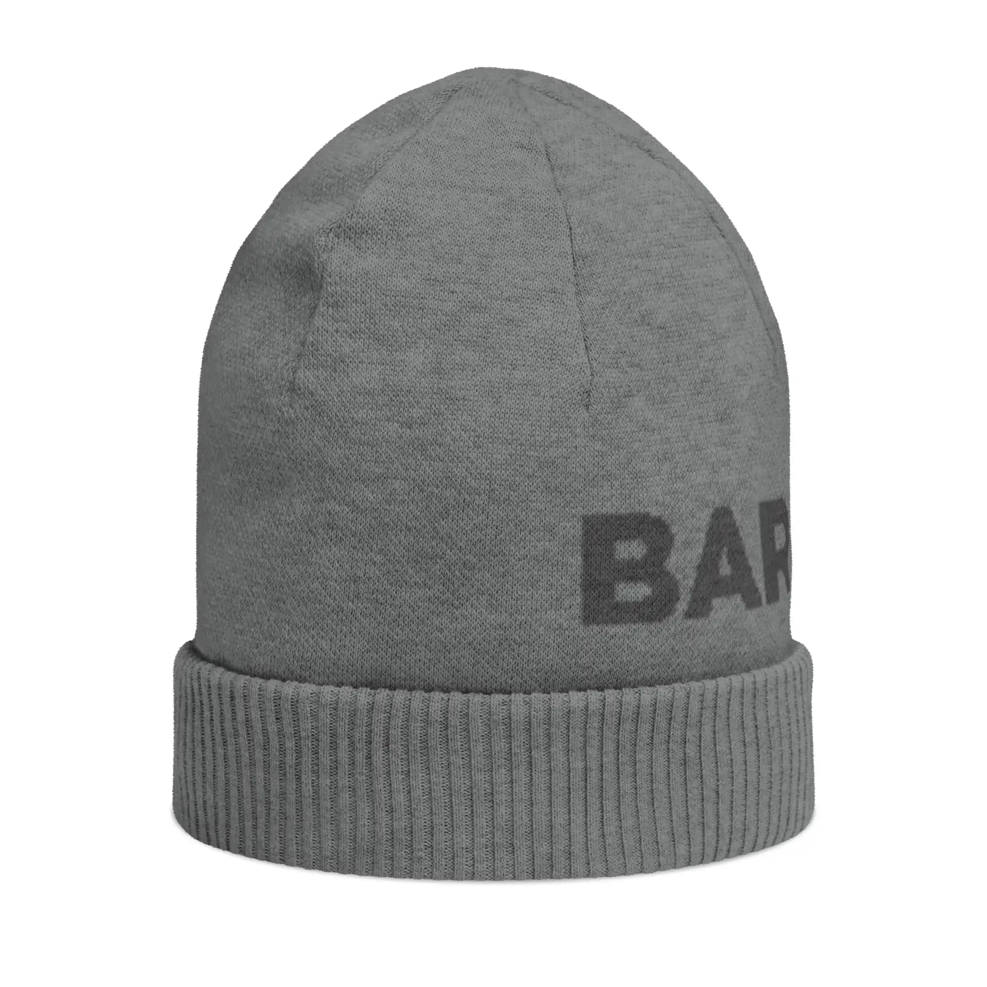 Gray Knit Beanie Womens