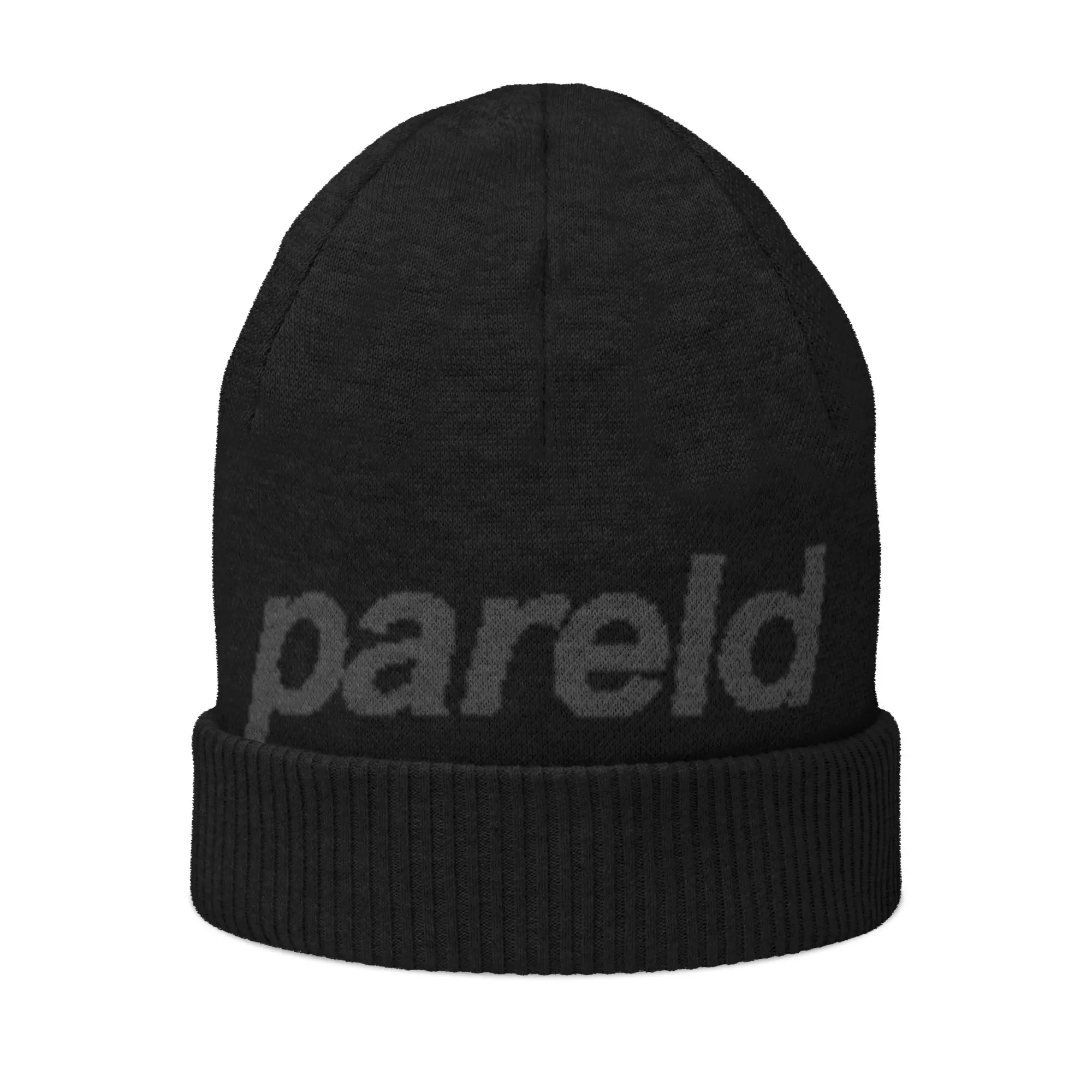 Black Knit Beanie Womens