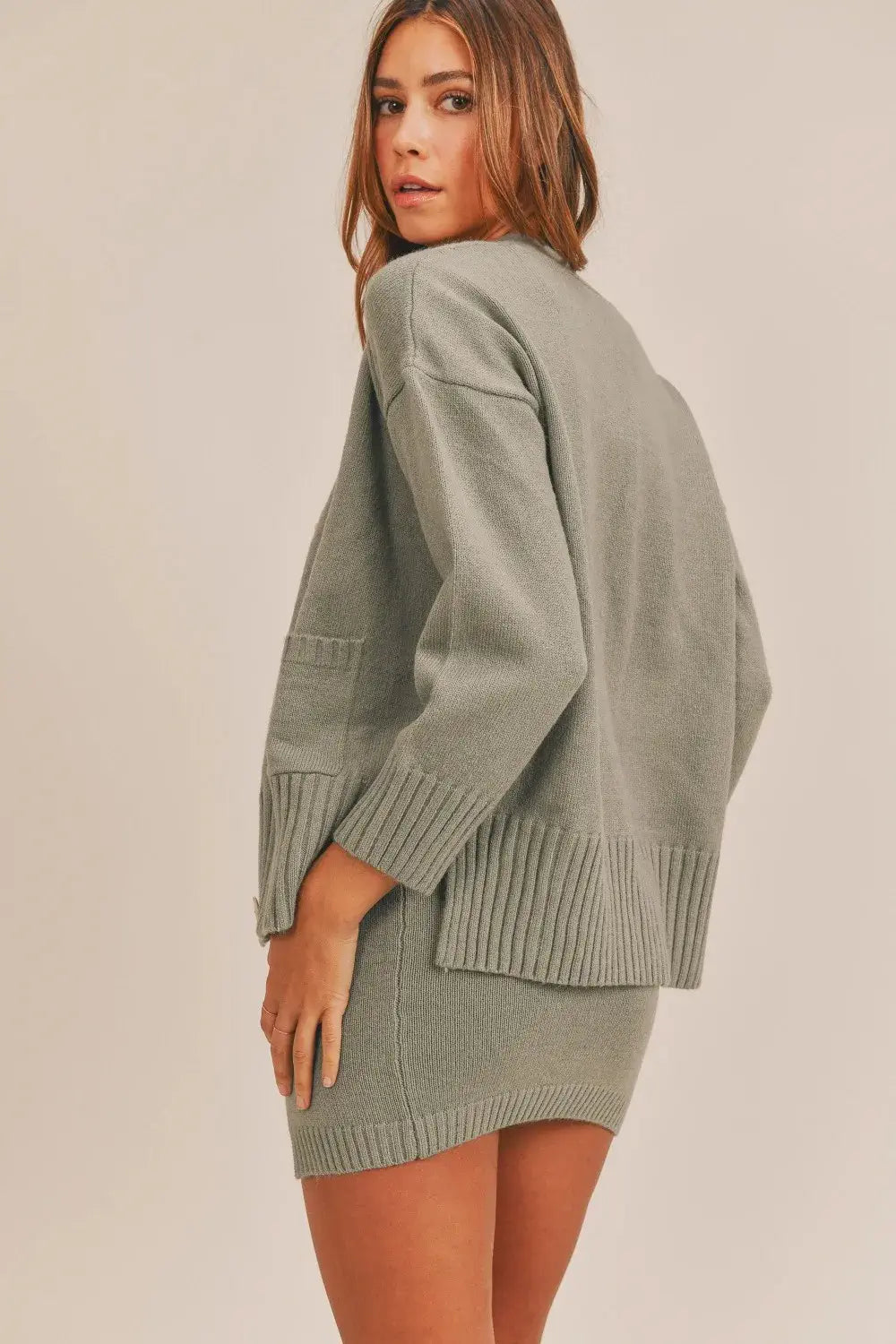 three Pieces Sweater Set