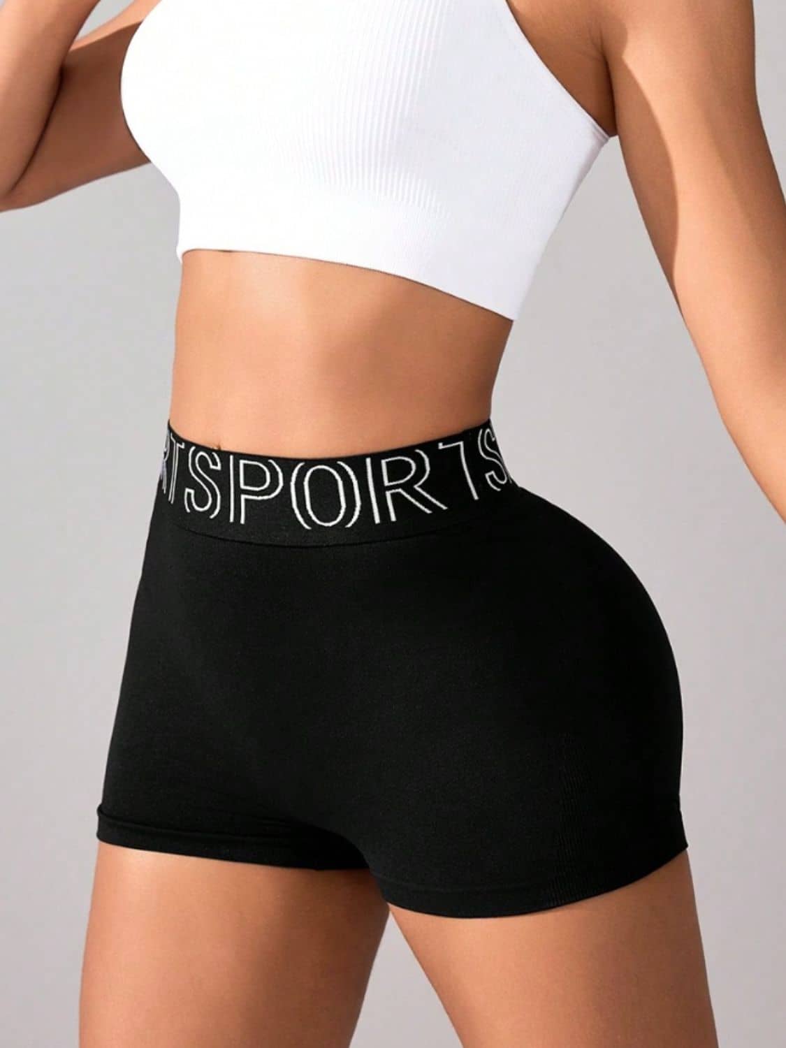 women's high waisted workout shorts