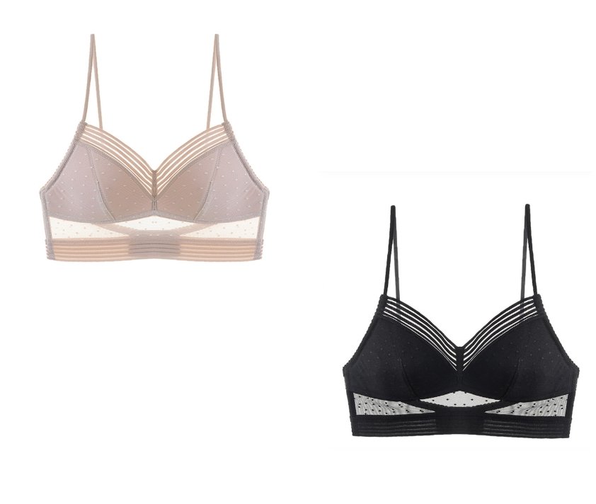 bra with low back strap
