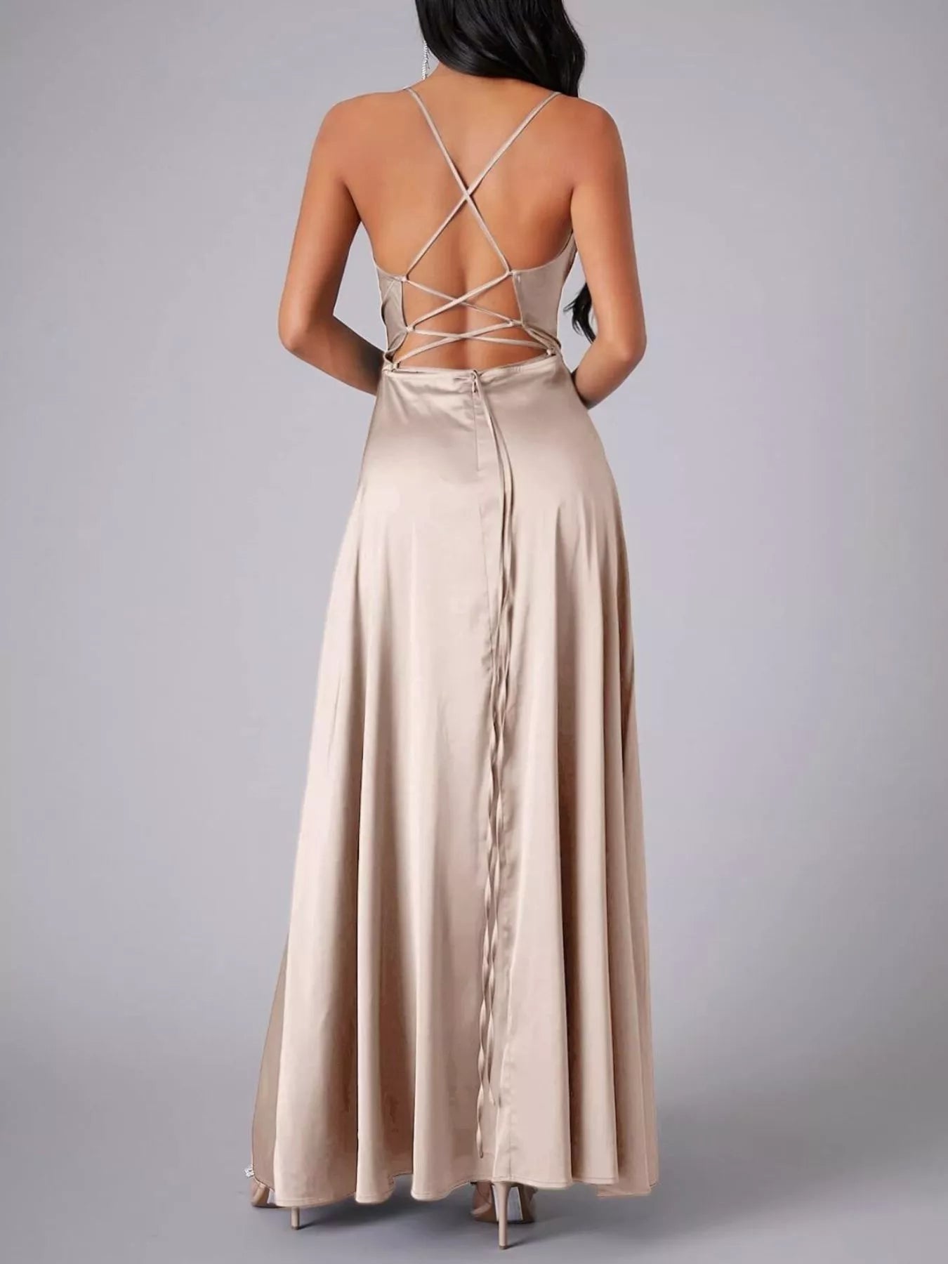 Women Split Leg Maxi Dress​