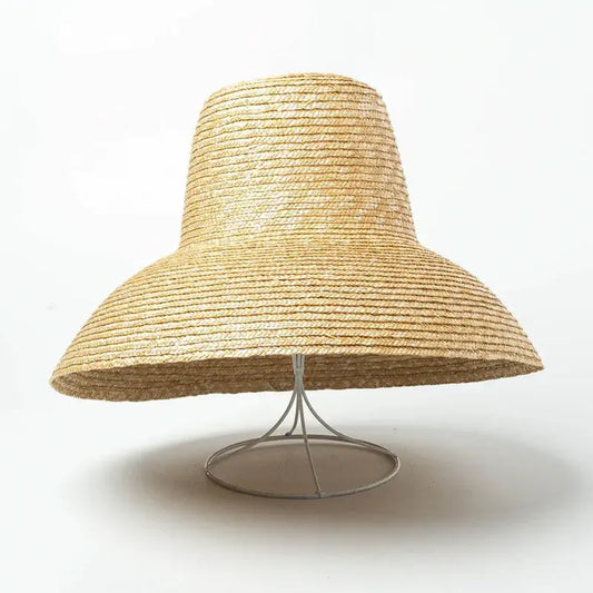 Straw Hat For Beach Beige