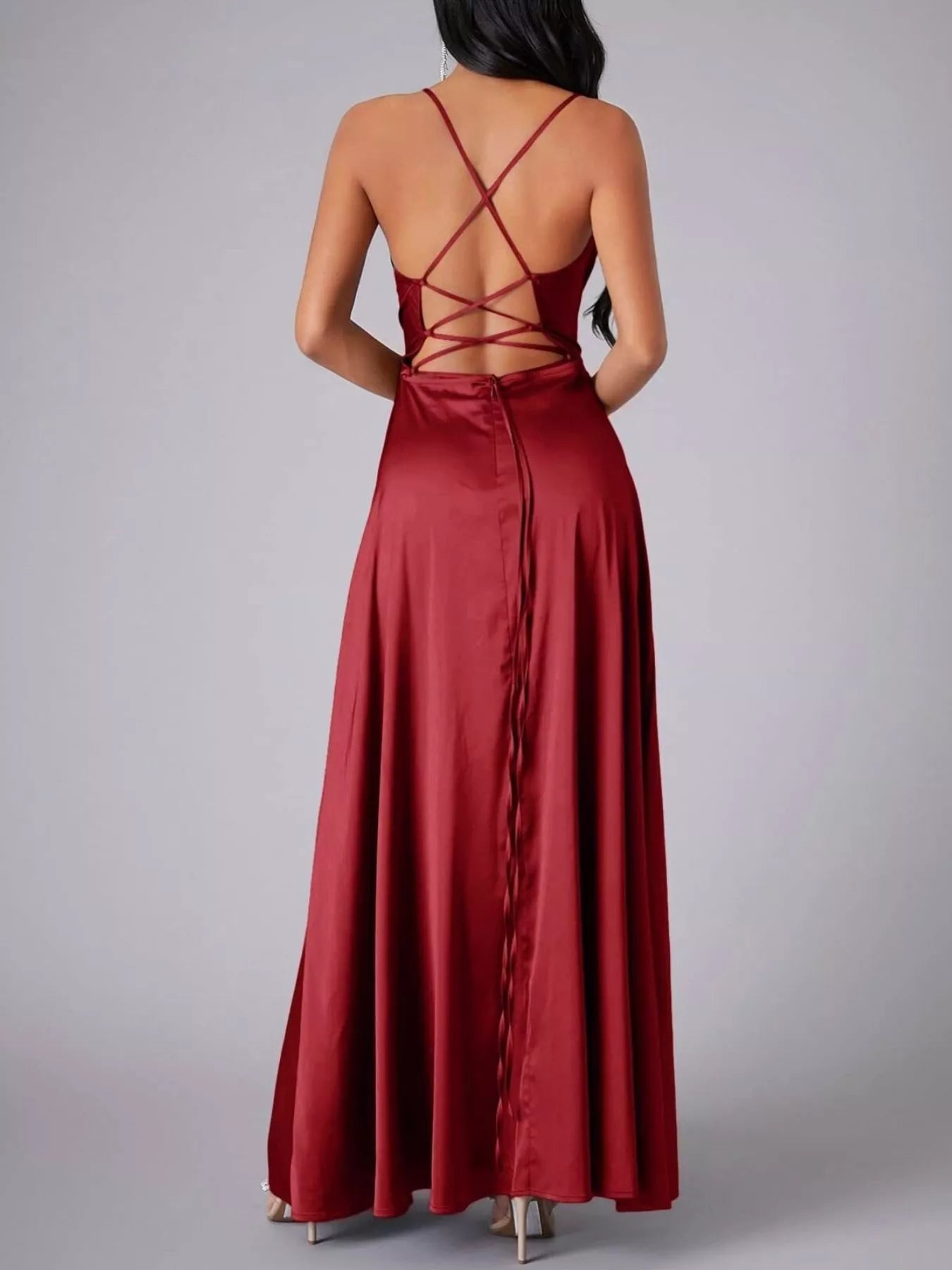 Women Split Leg Maxi Dress​