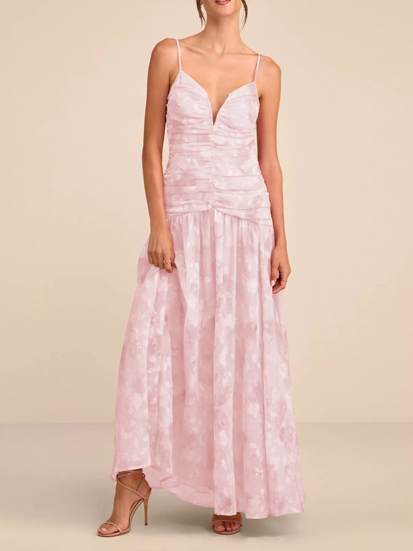 Ruched Maxi Dress