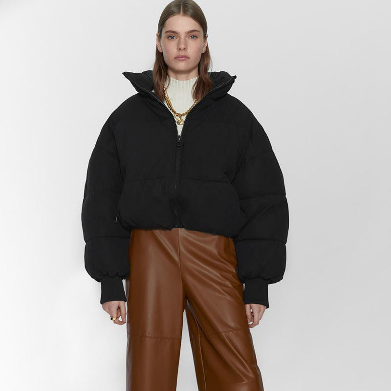 puffer jacket Black