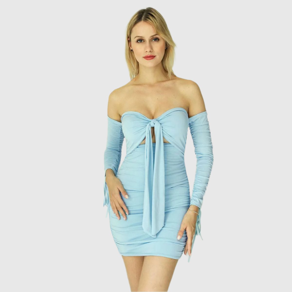 bodycon off shoulder
