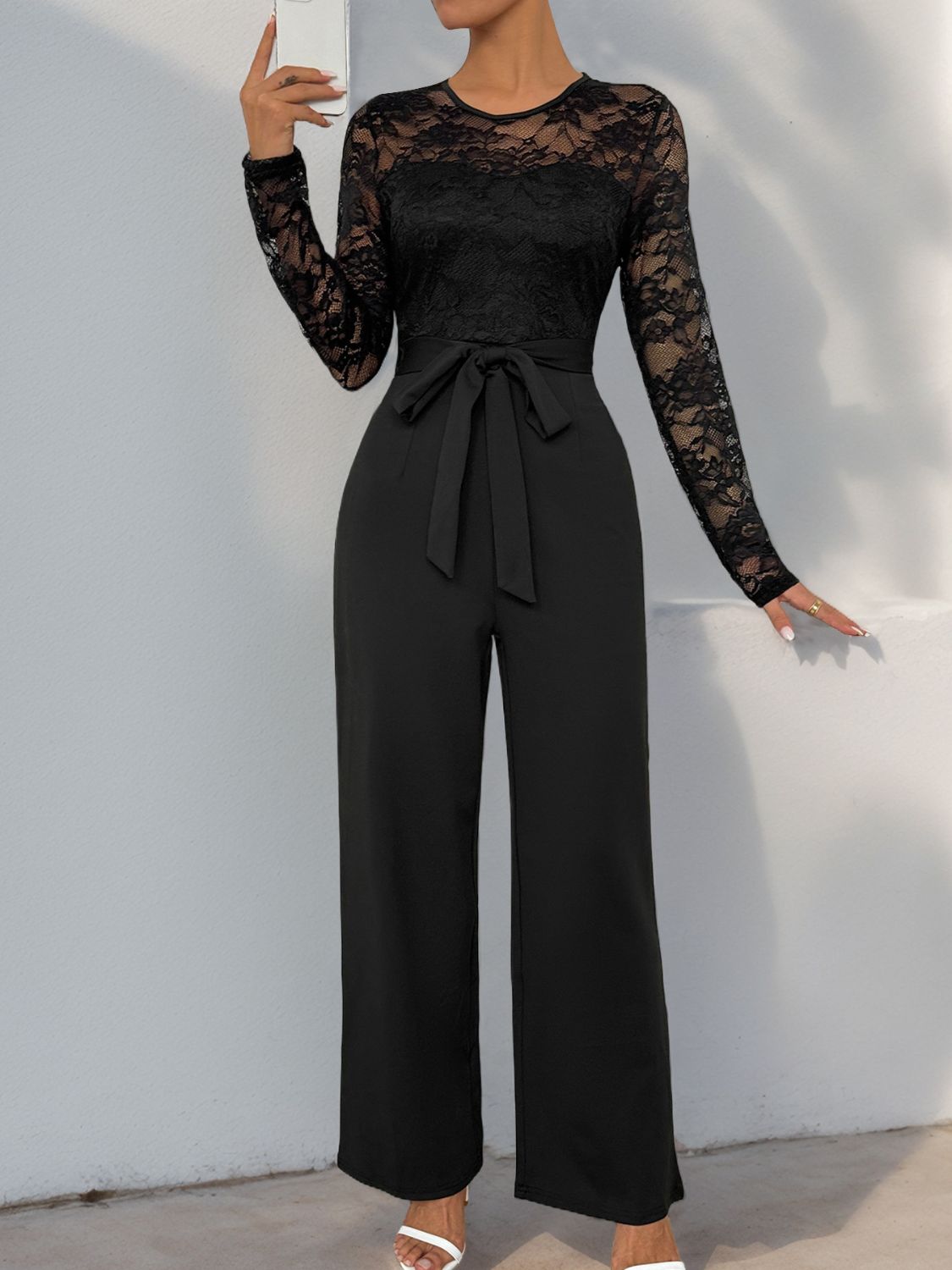 black jumpsuit formal