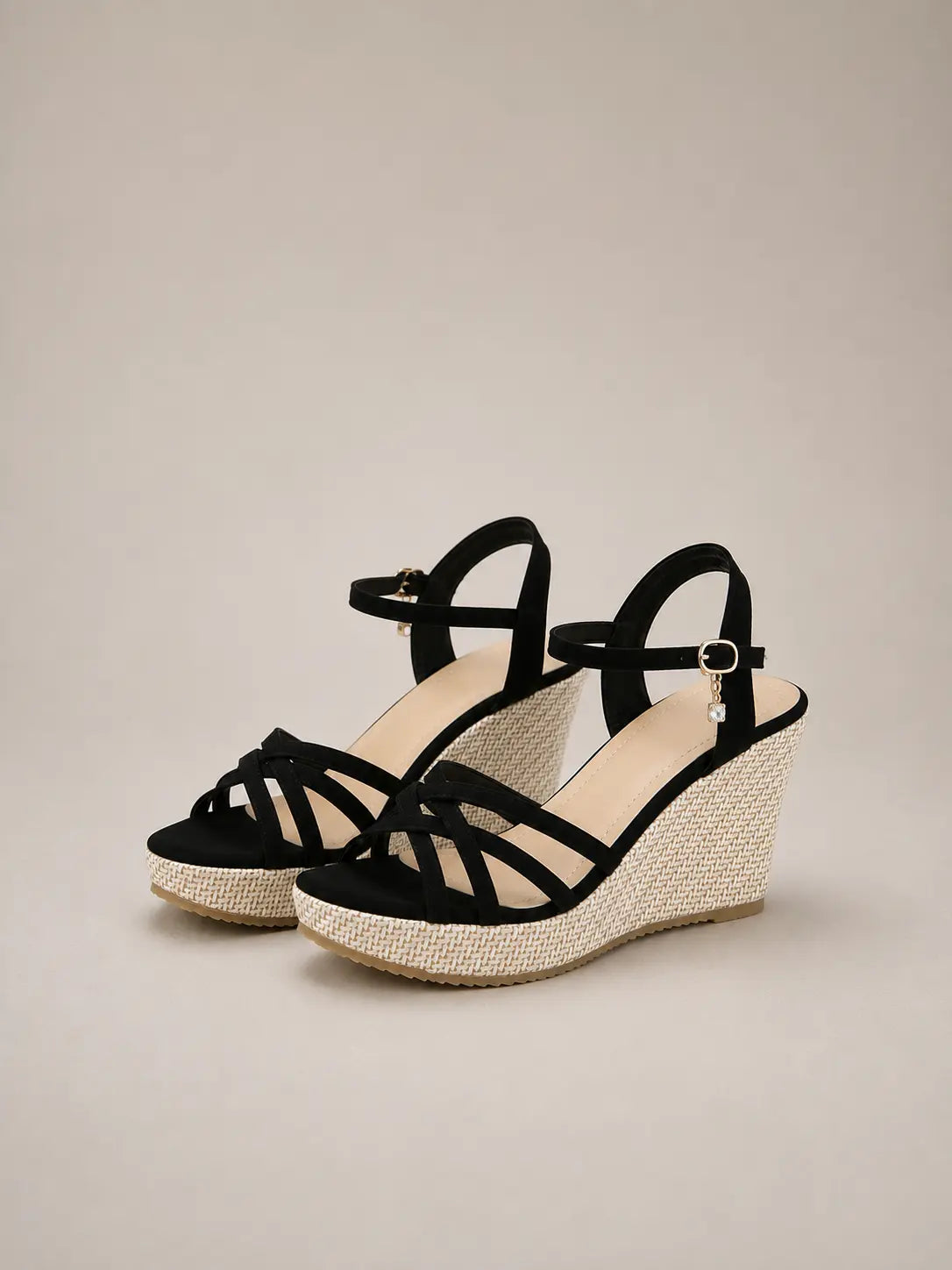 Ankle Strap Wedge Sandals